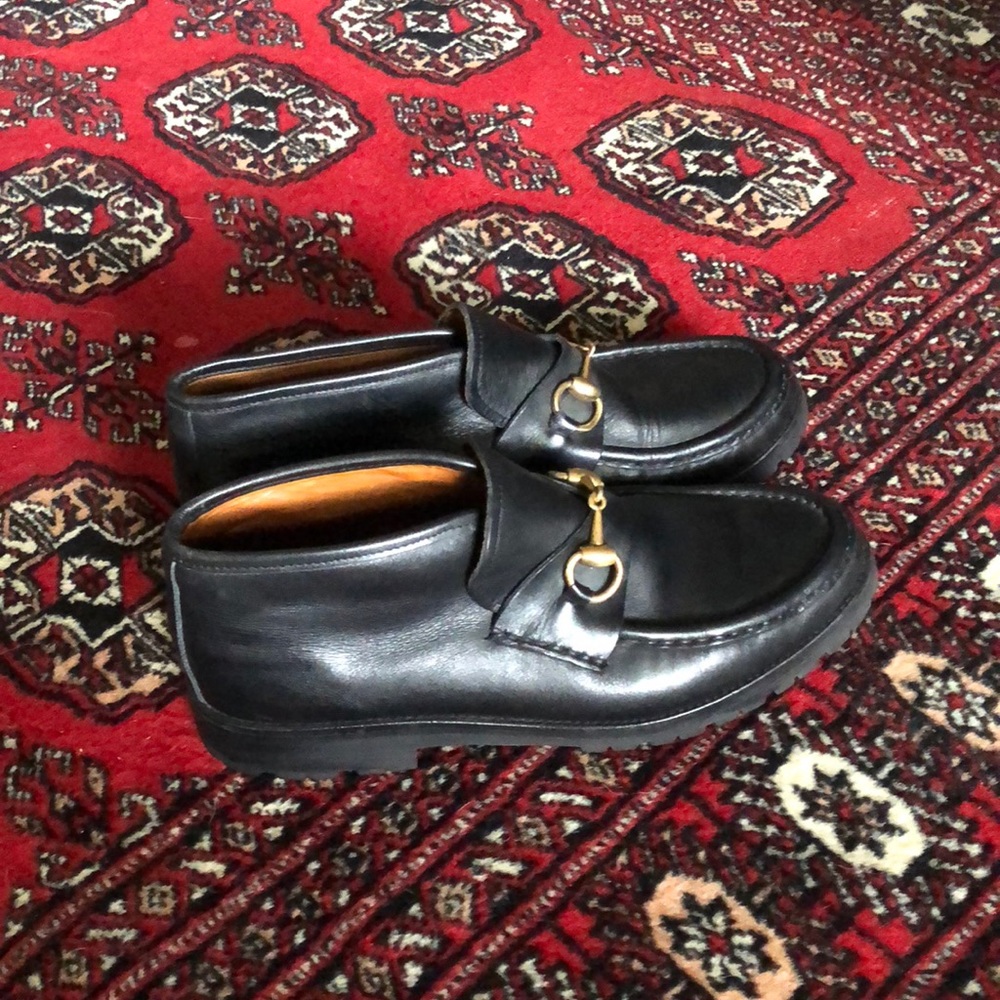 Vintage Gucci Loafer Booties